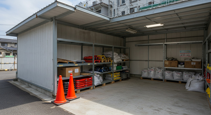 工事現場初動品 緊急資材