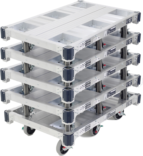 アルインコ Dunk Neo (ダンク ネオ) MTRZ1500J 最大積載質量1500kg 台車