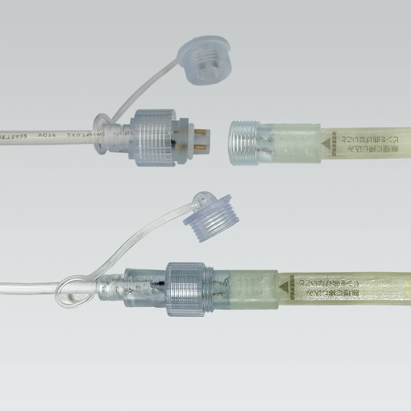 【ロープライト専用/最長50mまで対応】電源コード AC100V6.5A 長さ1.5m 重量200g PVC TP-95V グッドグッズ