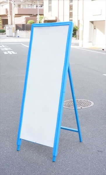 10セット】工事看板用 クッション ガード隊 W550mm看板用 青色 10セット】工事看板用 クッション ガード隊 W550mm看板用 青色