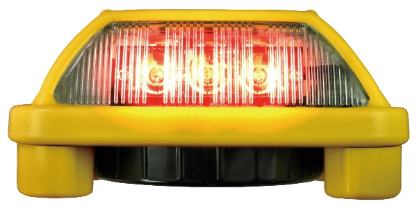 電池式LED警告灯 ニコハザード１面　緑色 ＶＫ16Ｈ-004Ｈ1-緑 NIKKEI 日恵製作所
