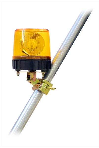 回転灯用クランプ 取付クランプ 自在バイス JS-G φ18～50mmパイプ用 厚さ10～50mmの看板・角材用