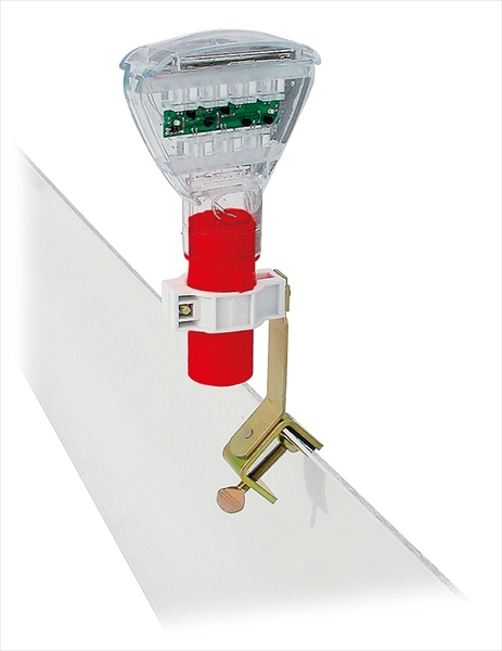 工事灯取付ホルダー　Ｇ型ホルダー　ガードレール用・工事看板用 工事保安灯　セーフティライト