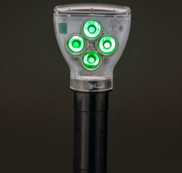 高輝度LED点滅灯  アイコレクトD2 EC9-D2 2.4GHz同期 ソーラー式 夜間自動点滅機能 工事保安灯 セーフティライト ダンレックス DANREX