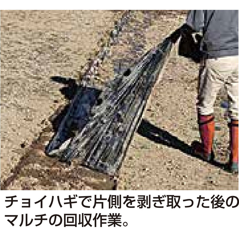 チョイハギ HG-750 マルチ剥ぎ取り器 スチール製 農業資材 ハラックス HARAX