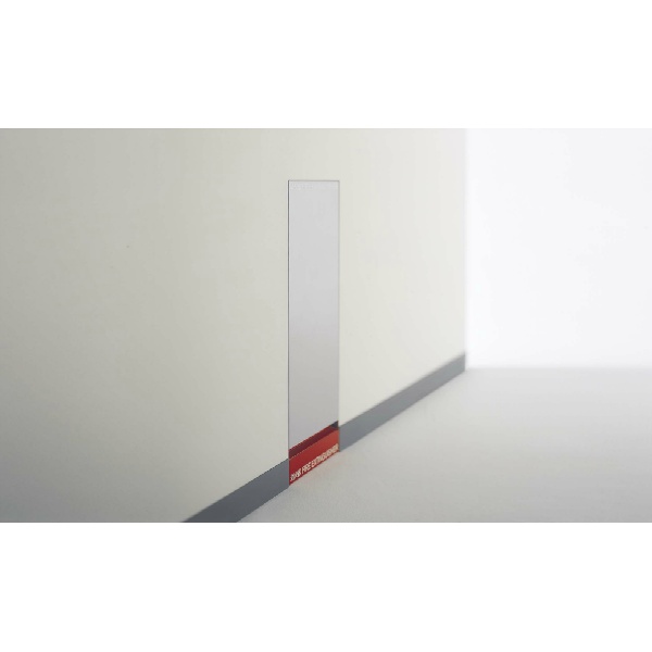 ユニオン消火器ボックス 床置 スチール シルバーペイント 260×225×671    UFB-3F-2650H-SIL