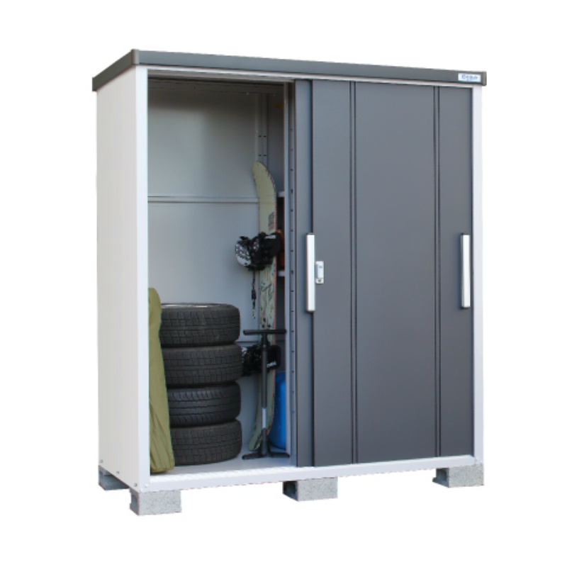 屋外物置 W1699mm×D792mm×H1865mm クール EC-1790(GK) 約0.46坪