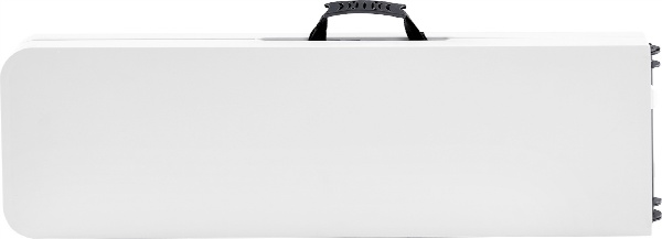 折り畳みベンチ W1800mm×H430mm×D280mm HDPE樹脂製 7.1kg ホワイト