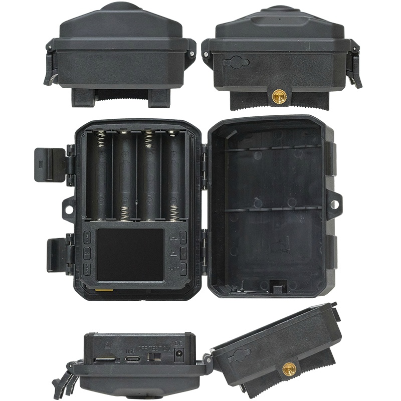 トレイルカメラ WTW-TC39 静止画5000万画素・動画4K800万画素 屋外対応 小型トレイルカメラ モーション自動録画 屋外防水 電池式 害獣対策 塚本無線
