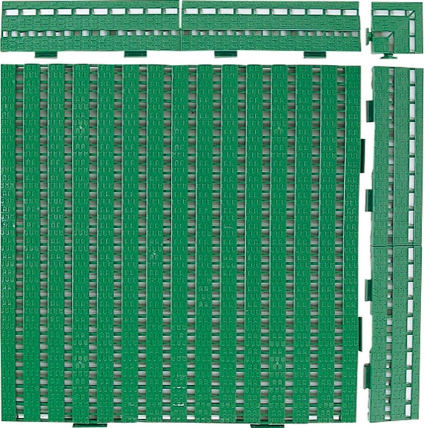 ユニットスノコ 本駒 600×600mm 600mm×600mm ブルー F-51-HK-BL 耐低温性 水産加工・倉庫 防湿用床材向け CONDOR コンドル 山崎産業