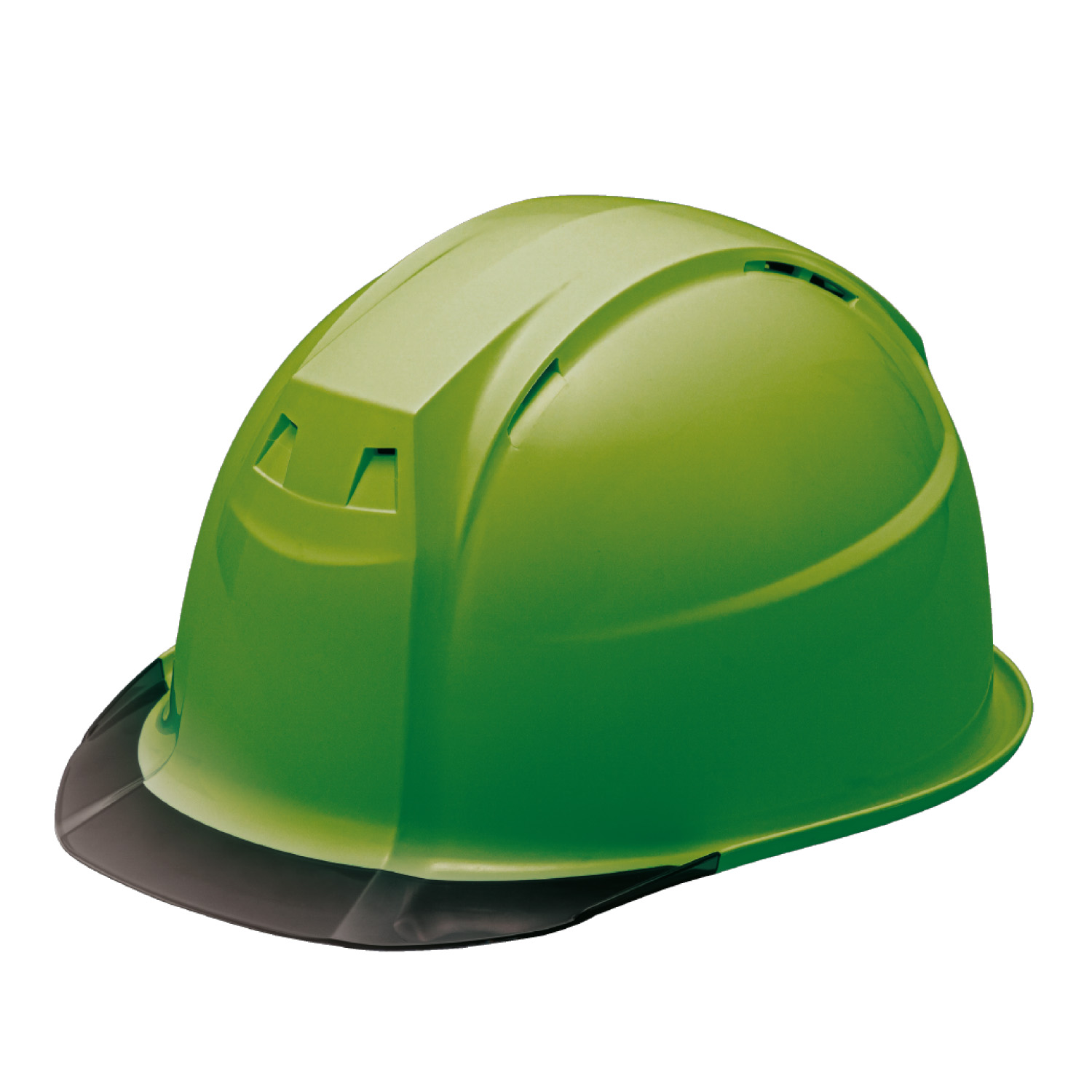 ヘルメット 保護帽 Fo IV-1 飛来・落下物用 通期孔あり スモークバイザー 透明ひさし 全7色 加賀ヘルメット KAGA