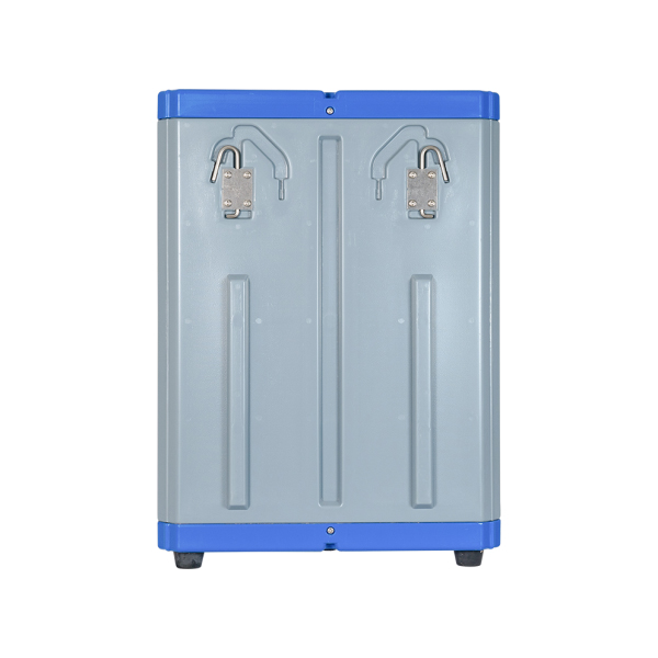 現場用収納ボックス 保安BOX ミニ W490mm×H667mm×D370mm ポリエチレン製 保管クリーン対策 ウエスト・アップ