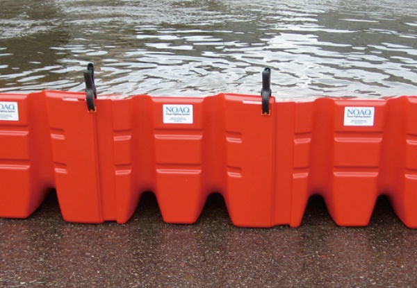 【5枚セット】止水パネル ボックスウォール　ＢＷ５２　次世代型緊急洪水防護システム　止水高500mm 簡易設置型止水板