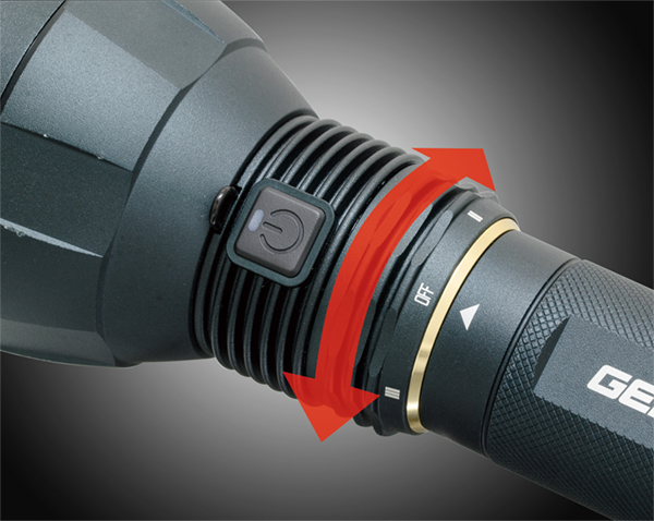 GENTOS LED充電式ハンデーライト UT－618R｜保安用品のプロショップ メイバンオンライン