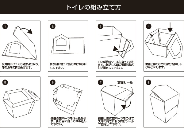 ラビン　エコ洋式簡易トイレ BR-001