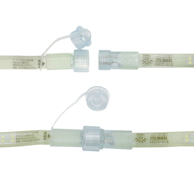 【15m/片面発光】LEDロープライト LEDルミナスリンクライト 約13500lm 約2.55kg 連結可能 最大30m 蓄光タイプ IP65 IK10耐衝撃性 TP-S15M グッドグッズ