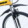 ハマー HUMMER 26インチ折畳自転車 6段ギア・Ｆサス付きFD-MTB266SL