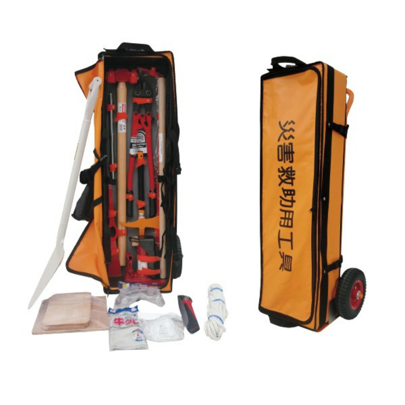 救助工具格納箱移動式レスキューレザーＢＯＸタイプ |保安用品のプロ