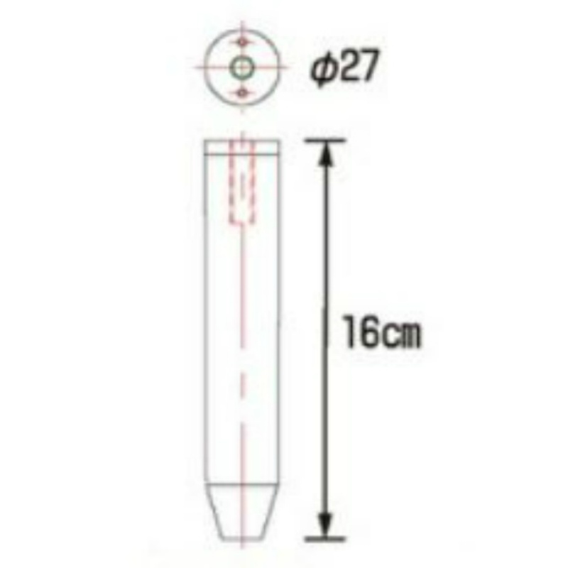 最大88%OFFクーポン ハラックス HARAX 5本セット ネギロケット用ピンφ27 長さ16cm N-P27 ボルト類は別売です 