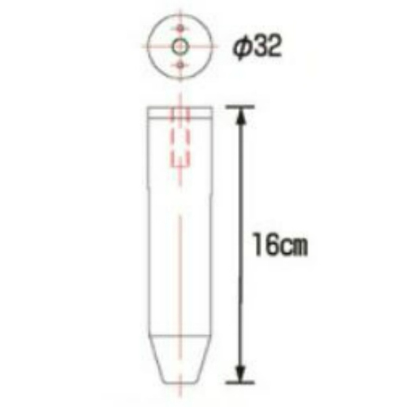 世界的に ハラックス ネギロケット用ピンN-P32 １本