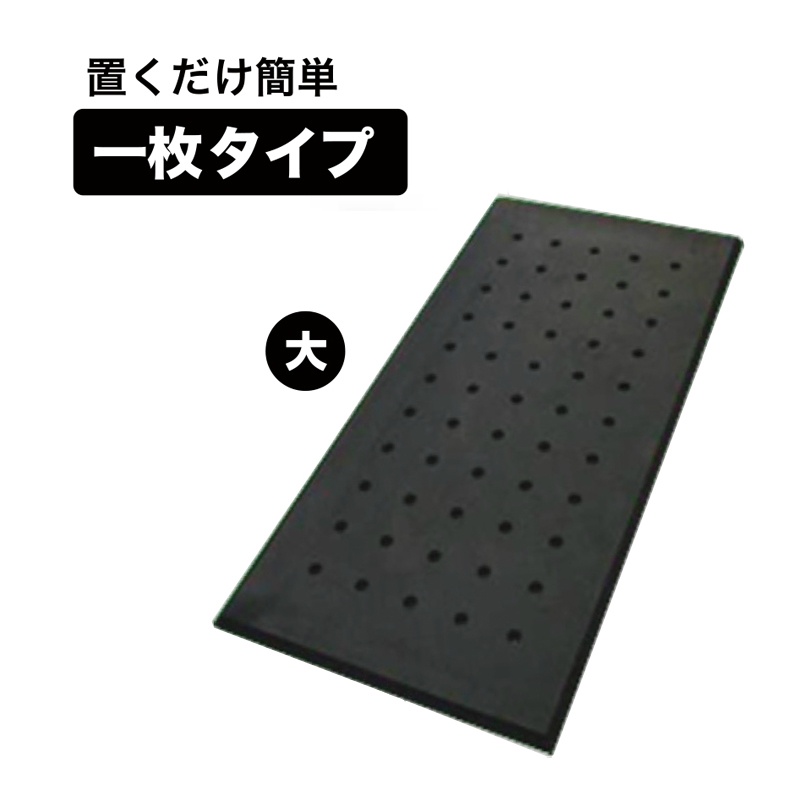 疲労軽減マット 1枚タイプ 大サイズ 500mm×1000mm×15mm 防滑 エンボス加工 エルゴマット クッションマット  冷え軽減｜保安用品のプロショップメイバンオンライン