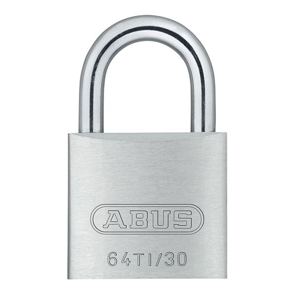 12個セット】ABUS南京錠 タイタリム64ＴＩ/30KA【同一キー】 ピン
