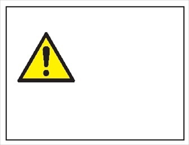 産業安全標識 ｆ７３ａ 注意 マーク 空白 保安用品のプロショップ メイバンオンライン