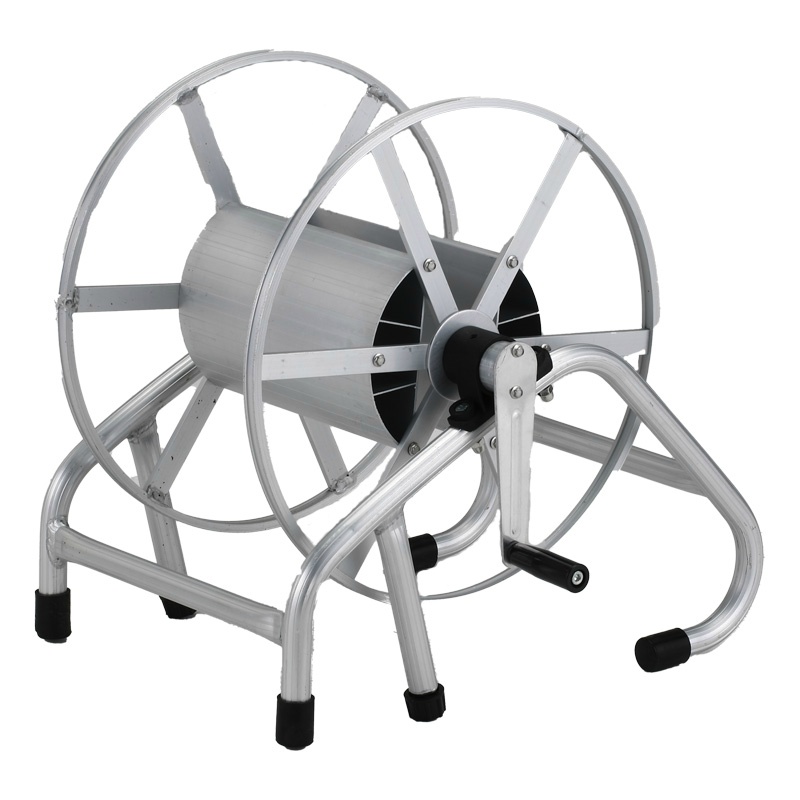 ホース巻取機 トラック取付型 MA-100T 全高515mm×全長525mm×全幅560mm 最大ホース巻取長さ100m ホースリール 散水ホース収納 工事用 業務用 屋外 昭和ブリッジ
