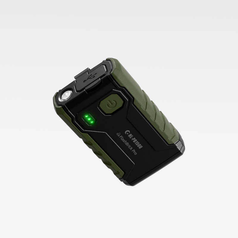 ポータブルライト 閃魂 大容量10050mAh 防水IP65 耐衝撃IK07 全光束200lm ネオジウム磁石 クリップ付き Type-C対応 懐中電灯 モバイルバッテリー 防災 キャンプ 登山 HL-PB150U グッドグッズ