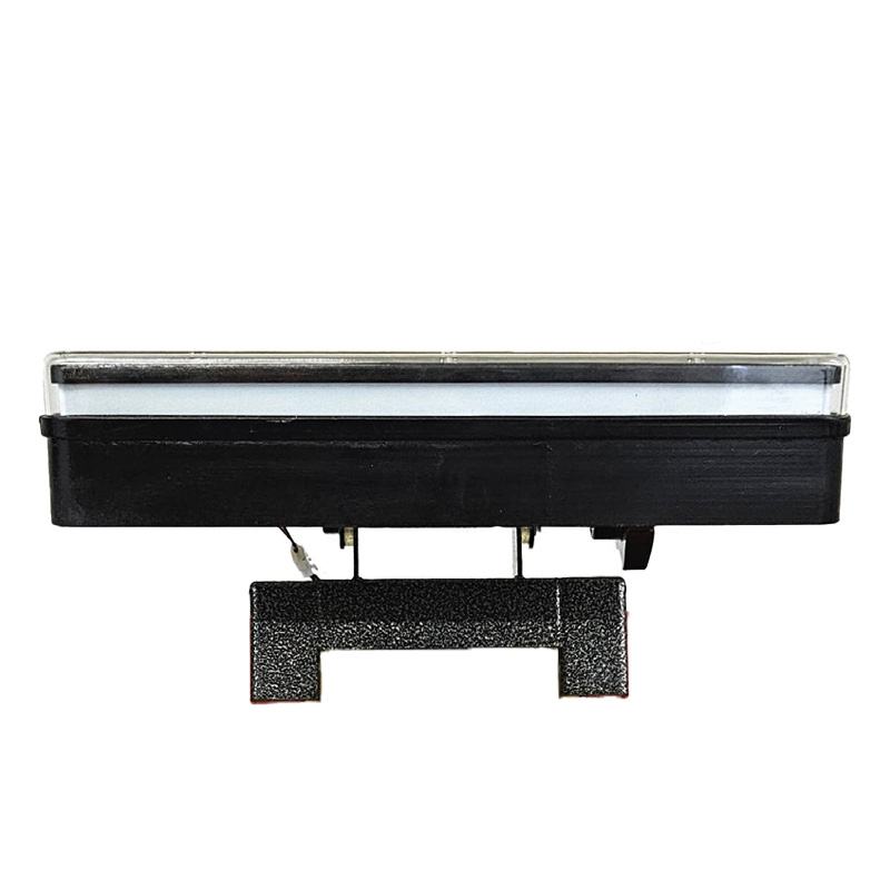 ソーラー式工事看板用LEDライト 2ライン照らすW266mm×T251mm×H156mm 薄暮時レッド 夜間時ブルー 連続点灯最長3日 NETIS登録 TH-250007-A 2LINE照らす