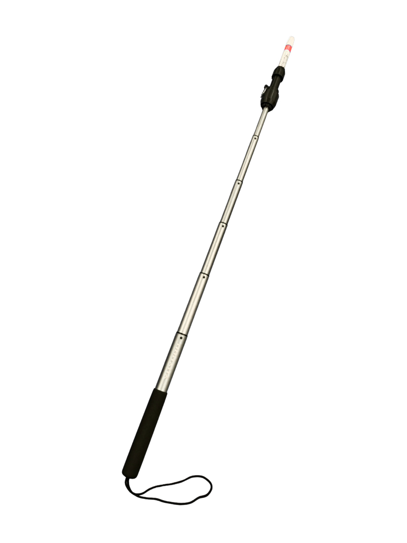 伸縮式補修点検棒 楽書きマジック棒 345~1275mm 重量170g Y-AR002 ハンドストラップ カラビナ用リング付 脚立事故撲滅商品 YUYPRO 結一産業