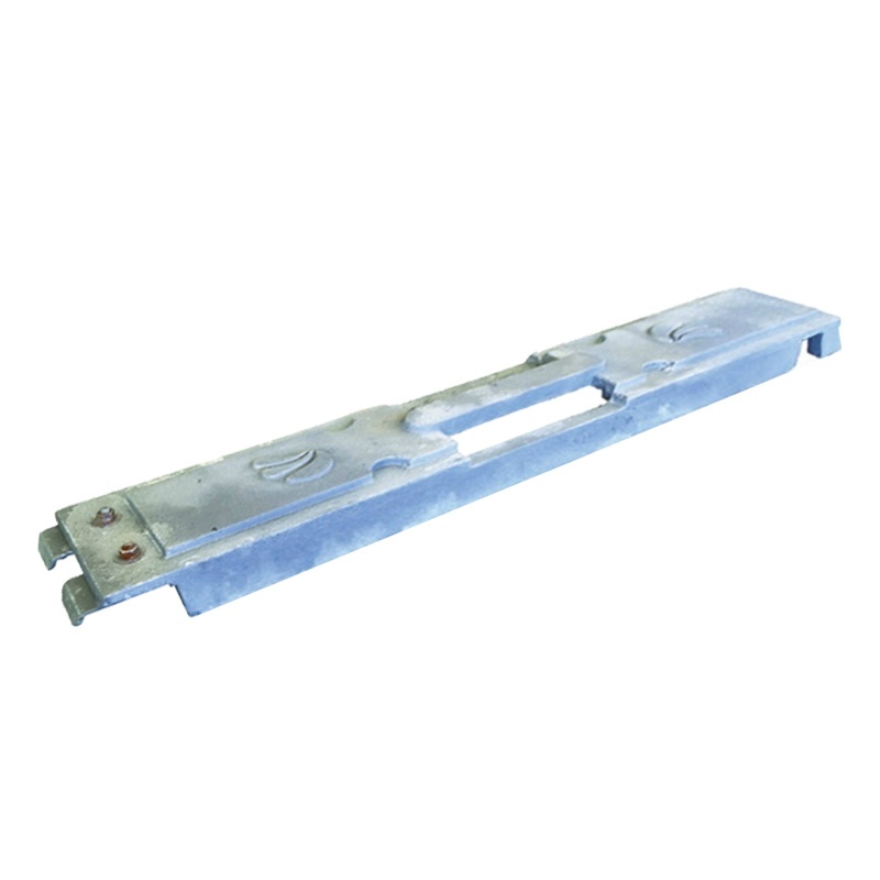 【スリムタイプ】工事看板用重石 いもり君 10kg W660mm×D105mm×H50mm 鋳物製重し