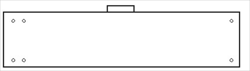 腕章 カバー付きタイプ 無地 90mm×400mm 白 ホック・安全ピン・ヒモ付き