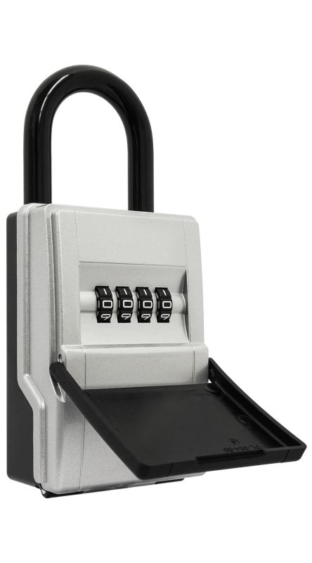ABUSキーBOX 4桁可変式 南京錠型 DS-KB-2 W85mm×H180mm アバス 日本ロックサービス