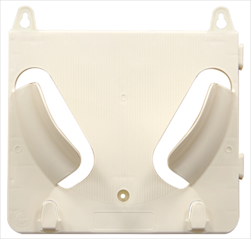 ヘルメットラック エコラック マグネット付き 1個掛け ST#821NM アイボリー H240mm×W272mm×D120mm 工事用ヘルメット収納 壁掛けハンガー タニザワ