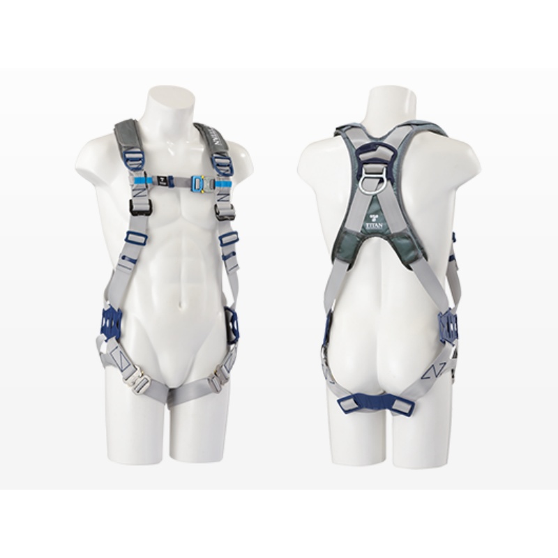 【新規格対応】フルハーネス TITAN PANGEA CANYON シルバー Mサイズ PACN-10A-SI 墜落制止用器具 サンコー