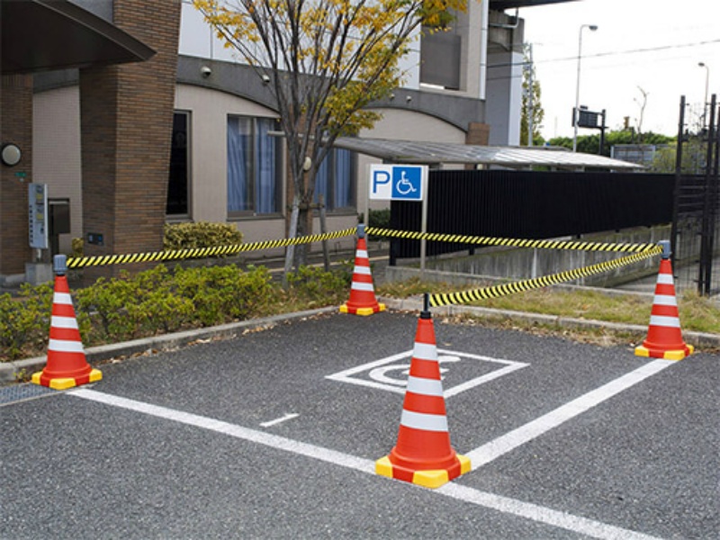 コーン用標示テープ バリアライン