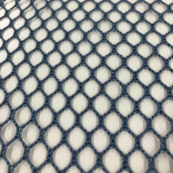 メッシュベスト 赤LEDアラベス 紺/シルバー 粗いメッシュ 通気性抜群 高視認性 夜間 工事現場 交通整備 熱中症対策 MBL-LED-DBS-R 三ツ星貿易