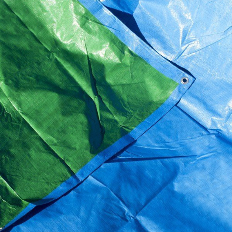 【10枚セット】ブルーシート#3000規格相当　青&緑　3.6m×5.4m　10枚