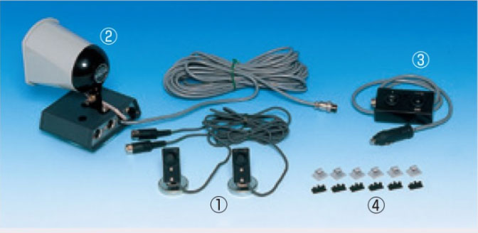 超音波警報センサーセット パノラマオー 重機接触防止装置 接近検知 