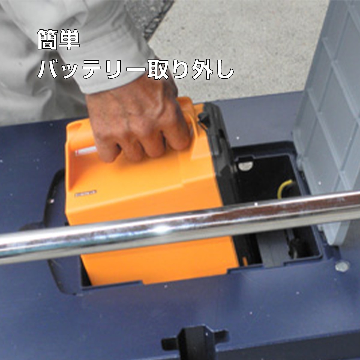 電動エコキャリア21 エネトラ4 KT-8FRX 長さ1558-1658mm×幅510-590mm×高さ870-980mm 最大積載量120kg 和コーポレーション KAZ