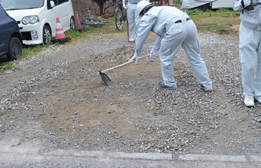 養生用樹脂製敷板Wボード