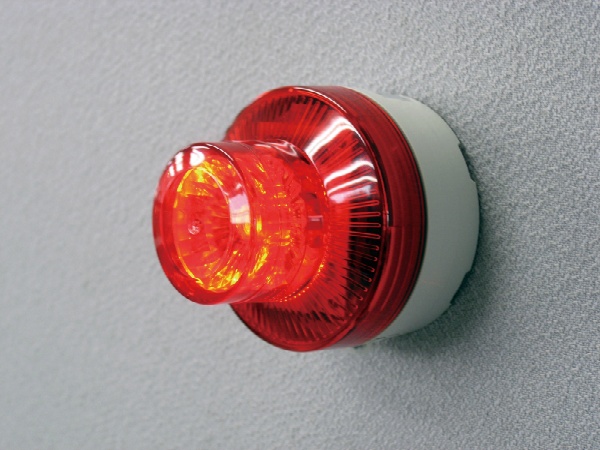 電池式LED警告灯 ニコUFO 手動式 VL07B-003A 76φ 防水IP55 マグネット
