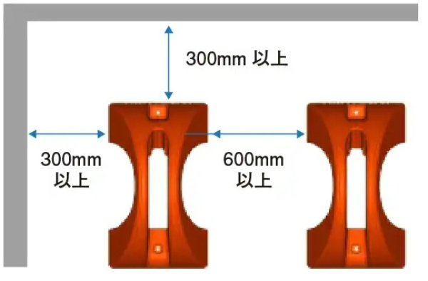 サイクルポジション 500mm×300mm×235mm 自転車スタンド CP-500 グレー タイヤストッパー 輪留め ミスギ