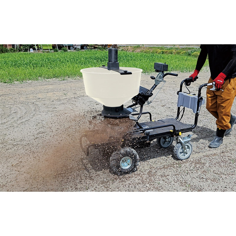 撒きざんまいプレミアム・取り付けタイプ 幅620mm×長さ950mm×高さ845mm 肥料 顆粒 粉 鶏ふん 農業 ガーデニング KT-MK2 和コーポレーション