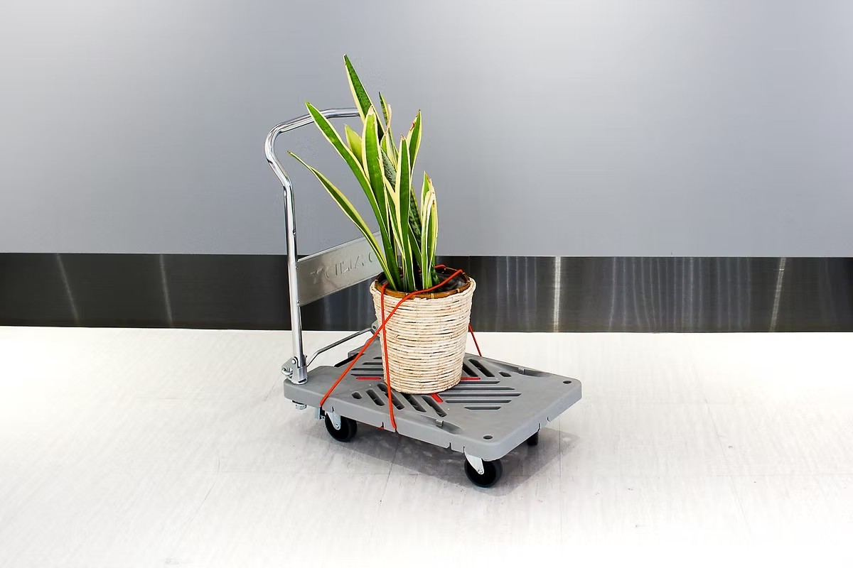 【標準タイプ】DANDY Xseries 折りたたみ台車 静音 最大荷重150kg 軽量 プラスチック製 運搬 オフィス キャンプ 現場 UXL-LSC 花岡車輌 HANAOKA