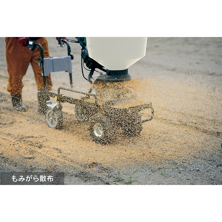 撒きざんまいプレミアム・4輪タイプ 幅620mm×長さ1560mm×高さ1205mm 肥料 顆粒 粉 鶏ふん 農業 ガーデニング KT-8FK2 和コーポレーション