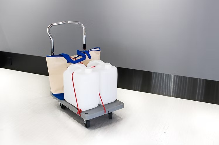 【標準タイプ】DANDY Xseries 折りたたみ台車 静音 最大荷重150kg 軽量 プラスチック製 運搬 オフィス キャンプ 現場 UXL-LSC 花岡車輌 HANAOKA