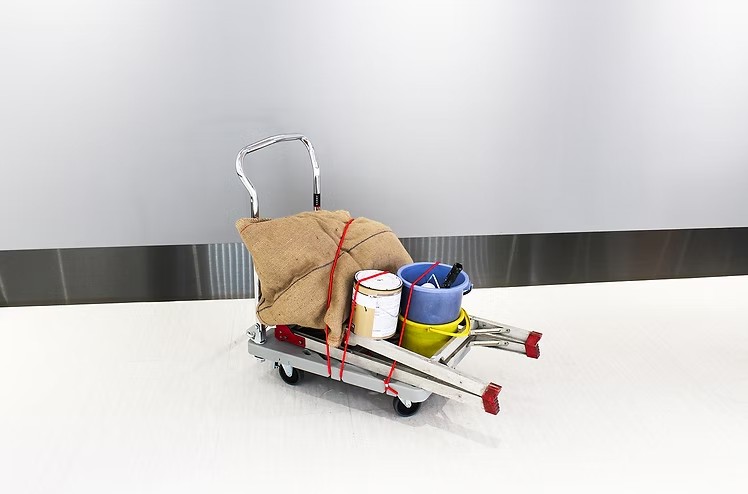 【標準タイプ】DANDY Xseries 折りたたみ台車 静音 最大荷重150kg 軽量 プラスチック製 運搬 オフィス キャンプ 現場 UXL-LSC 花岡車輌 HANAOKA