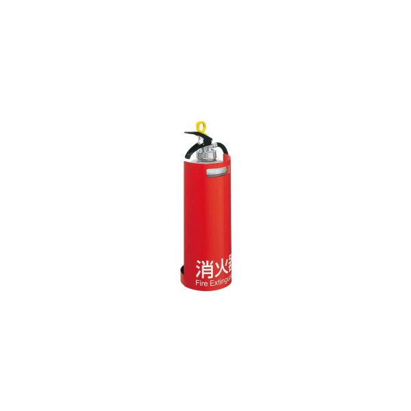 ユニオン消火器ボックス 床置 スチール レッドペイント 152.4×152.4×365    UFB-3F-2900H-RED
